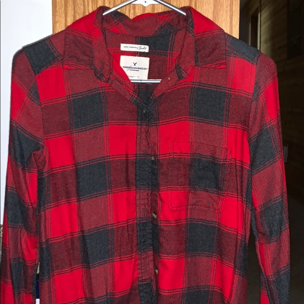 american eagle flannel